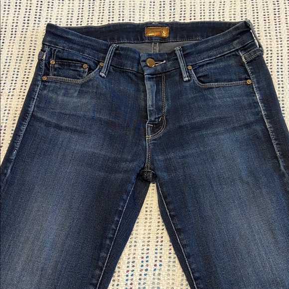 MOTHER ‘The Looker’ Ankle Coffee Tea or Me Wash Size 26 x 28” Designer - Picture 4 of 14